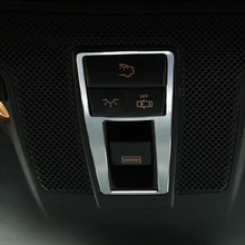 Car Styling!1pc Aluminium Alloy Inner Front Reading Decorative Trim For Benz A Class W176 B Class W246 2012-2015