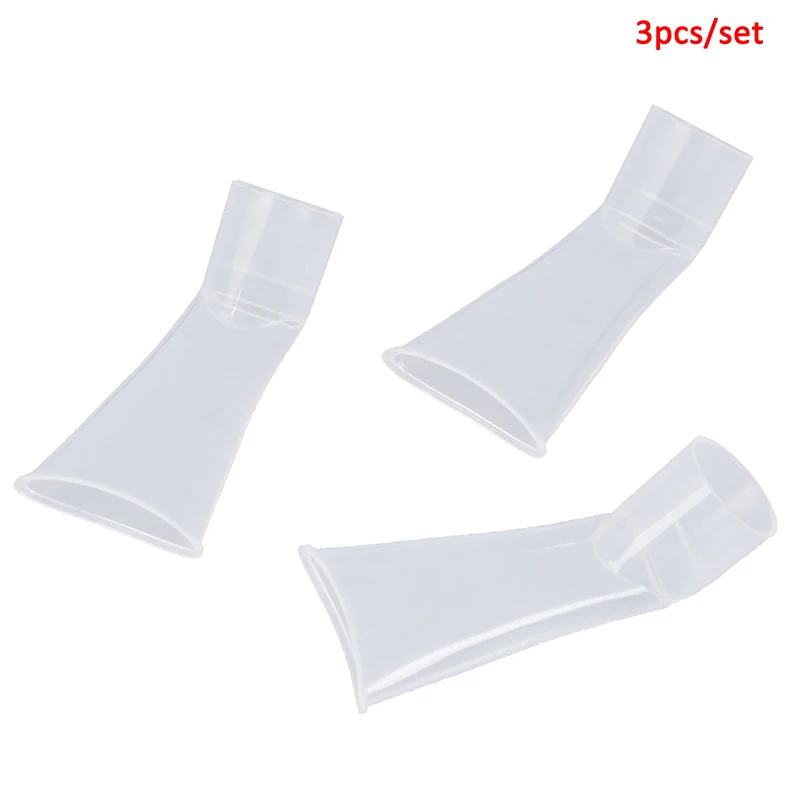 

3Pcs Adult Child Mouth Tube For Inhaler Set Compressor Nebulizer Accessories Universal Inhaler Nebulizer Mouthpiece Household