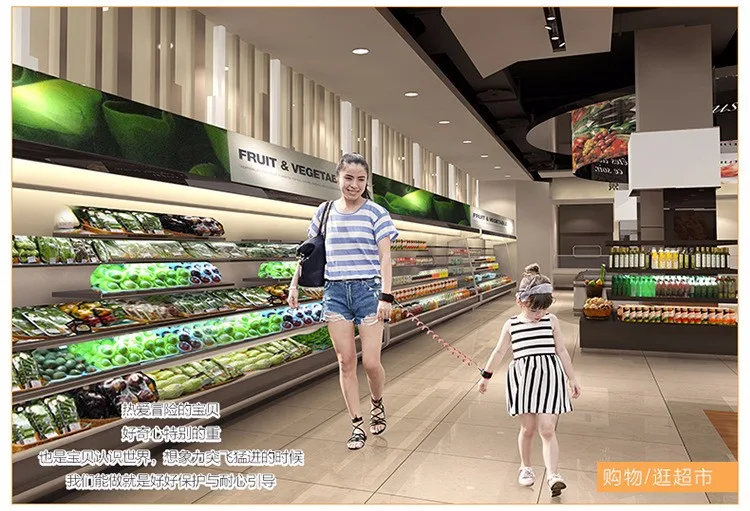 Cinto de Coleira Novo Design Cores Bebê Crianças Anti-perdido Segurança Bloqueio Infantil Produto 2020 2 12 High Quality Mamãe e Bebê