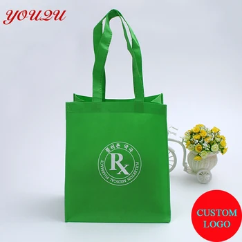 

custom shopping bag recycle material with logo printing