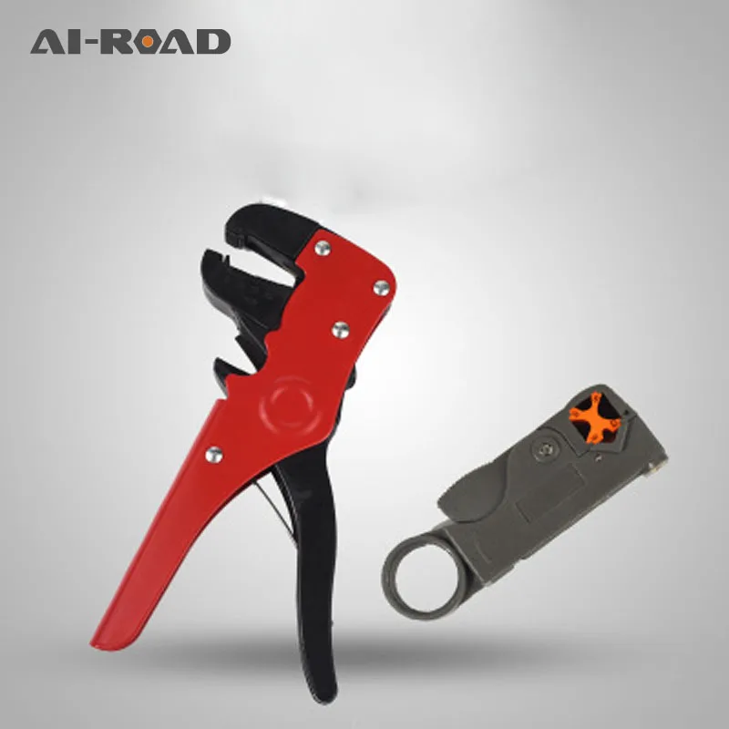

AI-ROAD Multifunctional automatic stripping pliers Cable wire Stripping Crimping tools Cutting Multi Tool Pliers Hand tools