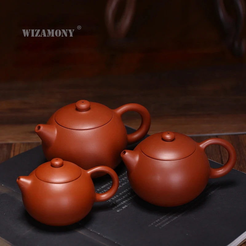Preise Großen Verkauf!!!! WIZAMONY Neue Lila Ton tee set Zisha Keramik Kunst xishi Teekanne Porzellan yixing Clay China Tee Set Tee tasse