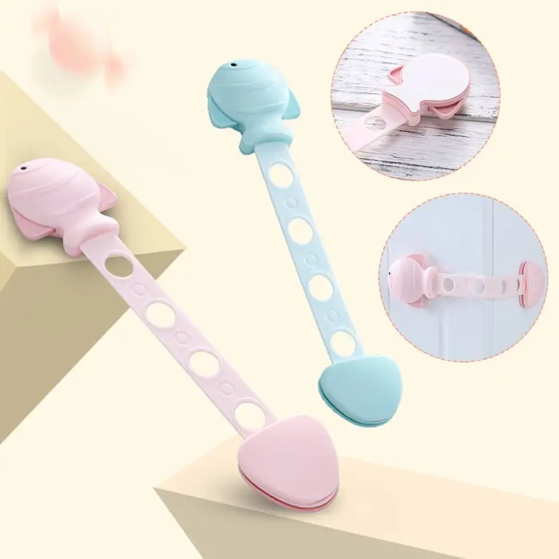 سلامة الطفل قفل خزانة حزام قفل أمان للأطفال سلامة الطفل حماية الأطفال خزانة قفل أمان الطفل واقية مانع