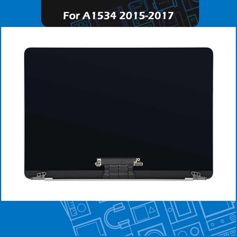 US $385.00 Silver A1534 LCD Screen Full Assembly for Macbook Retina 12 A1534 Display 2015 2016 2017 EMC 2746 2991 3099