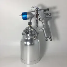 SAT0081 пистолет-распылитель lvmp всасывающая подача сопло из нержавеющей стали автомобильная краска пистолет-распылитель