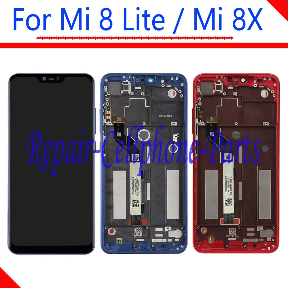 new-626-inch-full-lcd-display-touch-screen-digitizer-assembly-with-frame-for-xiaomi-mi-8-lite-mi-8-youth-mi-8x