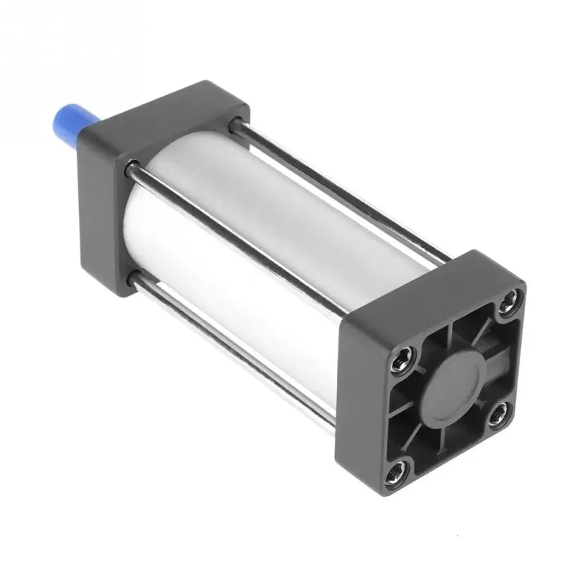 Pneumatic Air Cylinder 63mm Bore 100mm Stroke Air Cylinder Double Action Screwed Piston Rod Dual Action Pneumatic Air Cylinder 