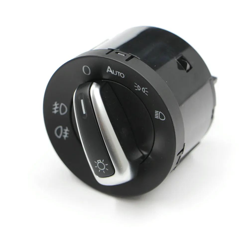 

Apply to OEM Chrome Headlight Switch Auto For Jett-a Golf MK5 MK6 Passat B6 3C Tiguan Rabbit 5ND 941 431 B 5ND941431B