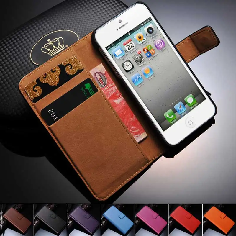 Luxury PU Leather Wallet Card Case For iPhone Xs Max