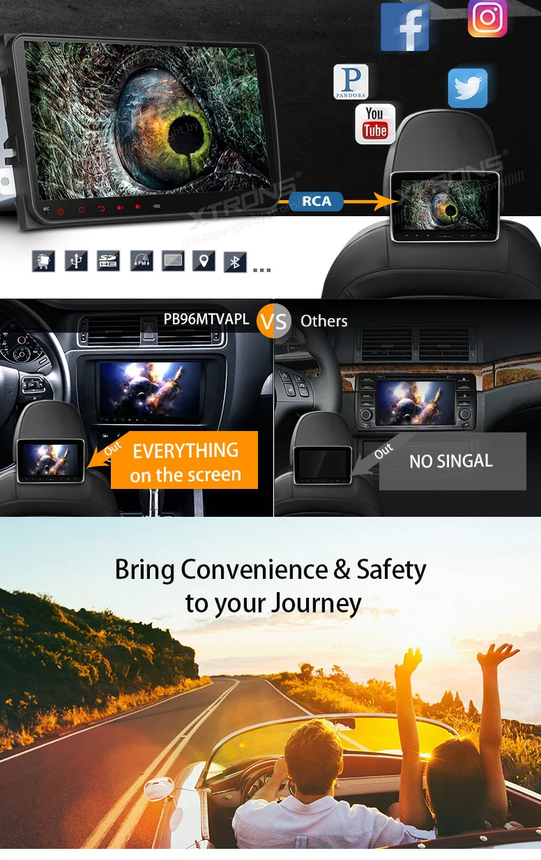 Excellent Android 6.0 OS 9" Octa-Core Car Multimedia Radio for Volkswagen EOS 2006-2013 & Polo 2009-2013 & Passat 2005-2013 with 2GB RAM 9