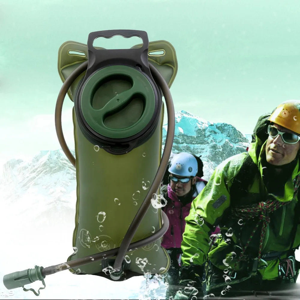 2L Water Bladder Bag Hydration Backpack System Pack Water Reservoir