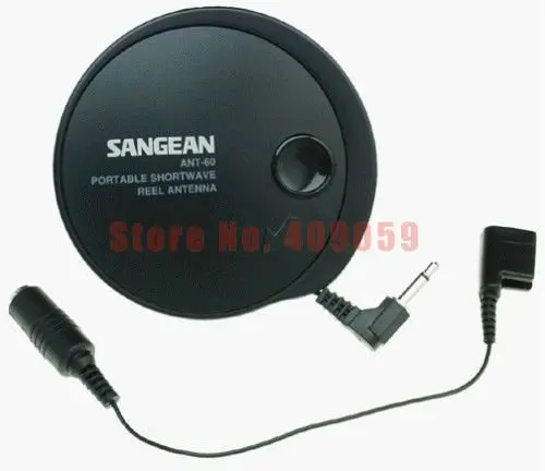 

Free Shipping Retail and Wholesale Sangean AM / FM Radio AM FM shortwave external antenna ANT-60 digital antenna