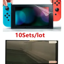Nintend переключатель с сенсорным экраном с защитой от царапин Full HD Ультрапрозрачная Защитная пленка для nintendo Switch NS консоль покрытая кожей