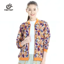 Tectopspring Лето Для женщин дышащие эластичные длинные ветровки Открытый Спорт Восхождение Отдых Пеший Туризм Обувь для девочек быстросохнущая ветровка