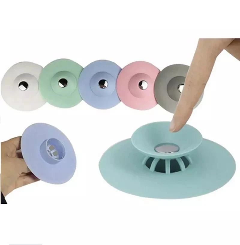 

New Bathroom Sink Filter Anti-blocking Floor Drain Hair Stopper Catcher Sewer Outfall Strainer Kitchen Bathroom Drop Shipping