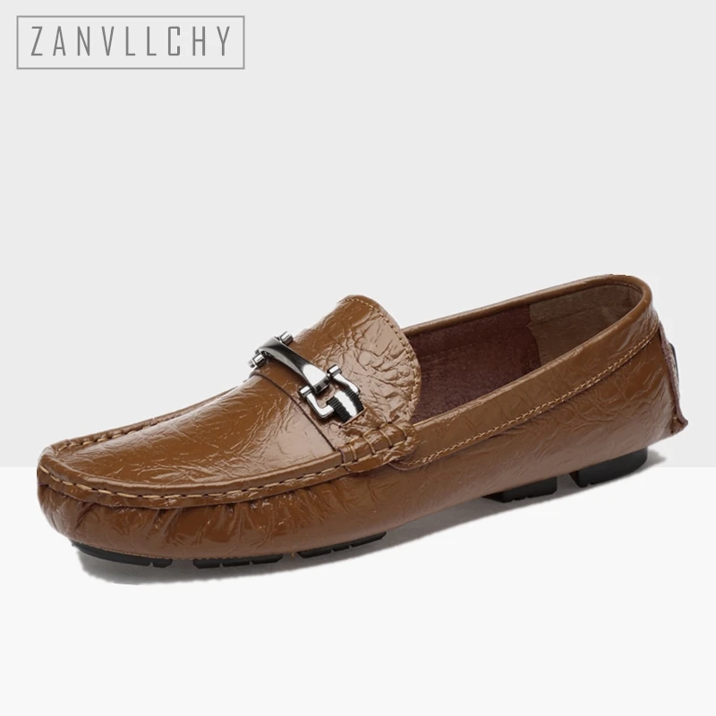 

Crocodile Men Loafers Plus Size Luxury Genuine Leather Casual Shoes Handmade Slip On Driving Shoes Brand Men Moccasins