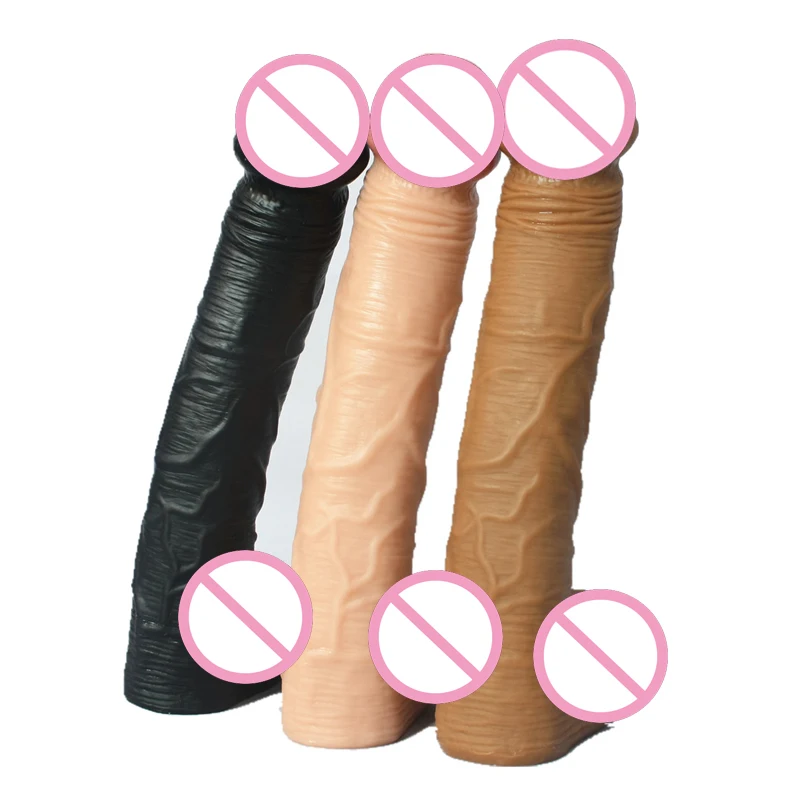 31.5cm Super Long Medical Silicone Dildos Female Masturbation Horse Realistic Soft Dildo Huge Penis Big Sex Toys For Women (4)