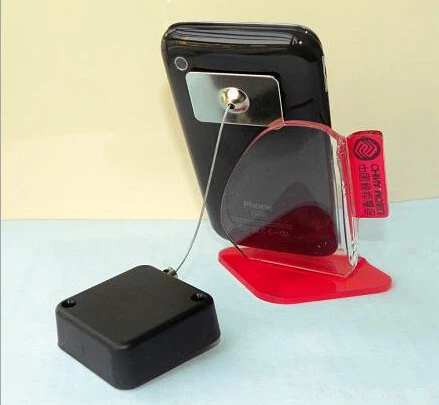 50 Pieces Hot Sale Popular And Low Price 1.5meter Long Retractable Security Display Pull Box For Jewelry,Watch And Glasses