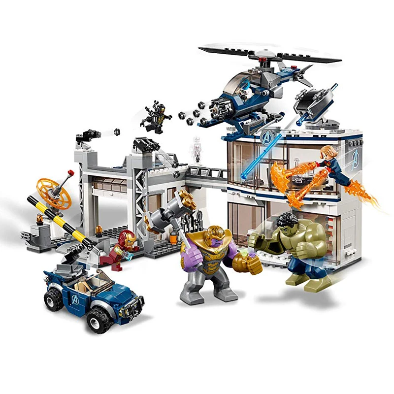 

Marvel Avengers Endgame Compound Battle Building Kit Block Toys Compatible with Legoings