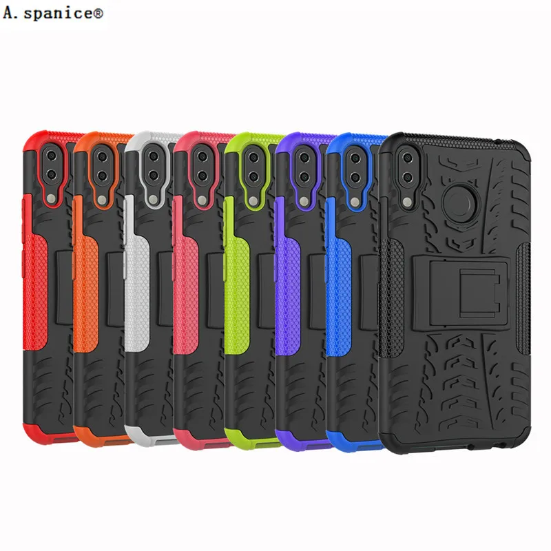 A.spanice For Asus Zenfone 5 ZE620KL Armor Heavy Duty Hybrid Stand Case For Asus Zenfone 5Z