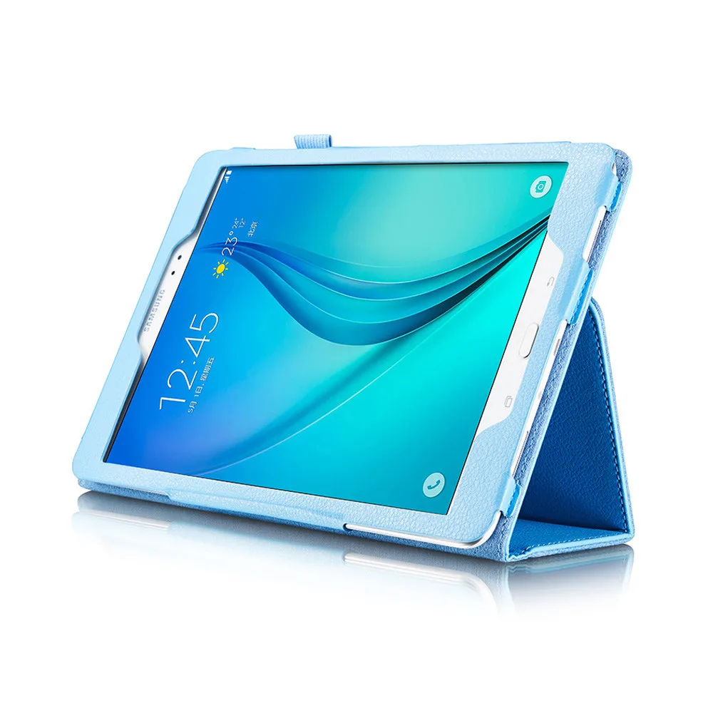 (100 шт.) DHL деловой Чехол-книжка из искусственной кожи для Samsung Galaxy Tab S3 T820 T825 9 7 дюйма