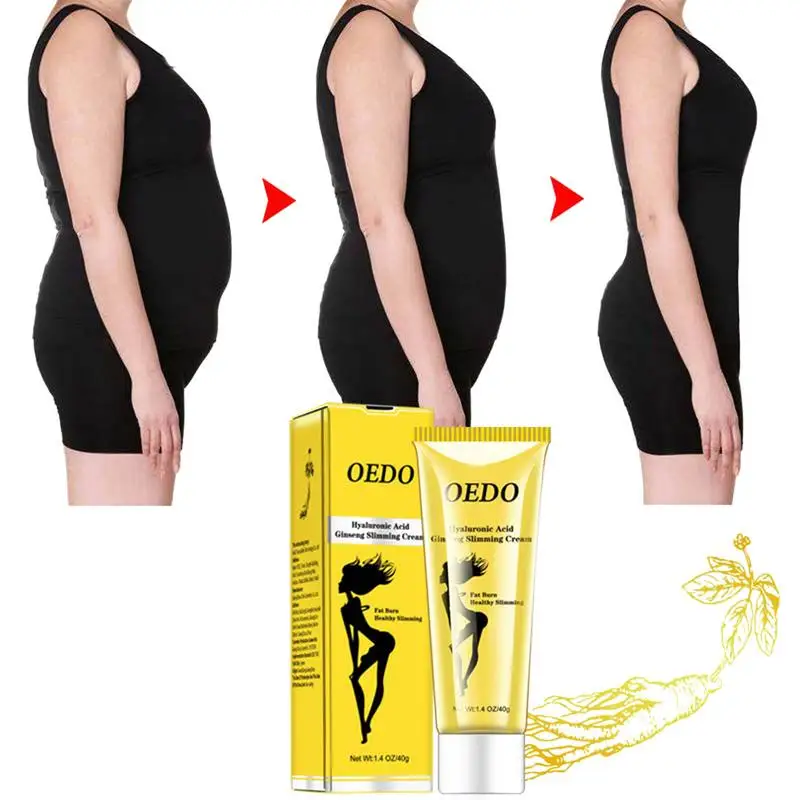 Hyaluronic Acid Ginseng Slimming Cream Fat Burner Weight Loss Slimming Creams Leg Anti-Cellulite Full Body Slimming Gel