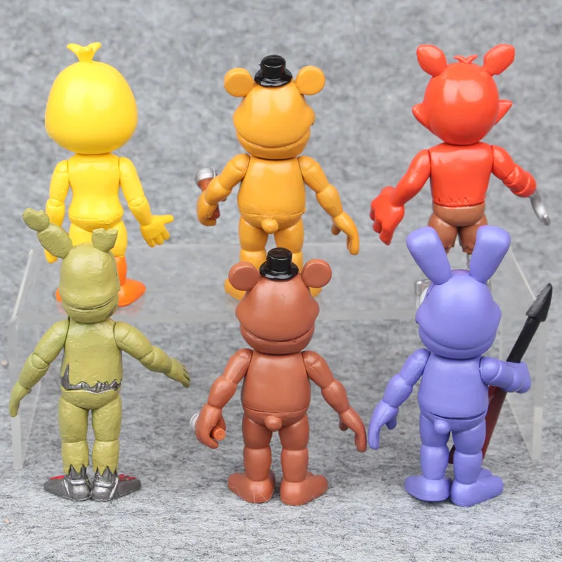 Экшн фигурки из аниме пять ночей у Фредди ПВХ FNAF Фокси фазбер кукла игрушки