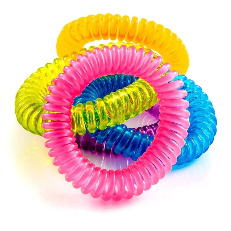 

5pc/10pc Set Hot Mosquito Repellent Ring Bracelet Anti-mosquito Woven Bracelet Multi-color Insect Repellent Naturals