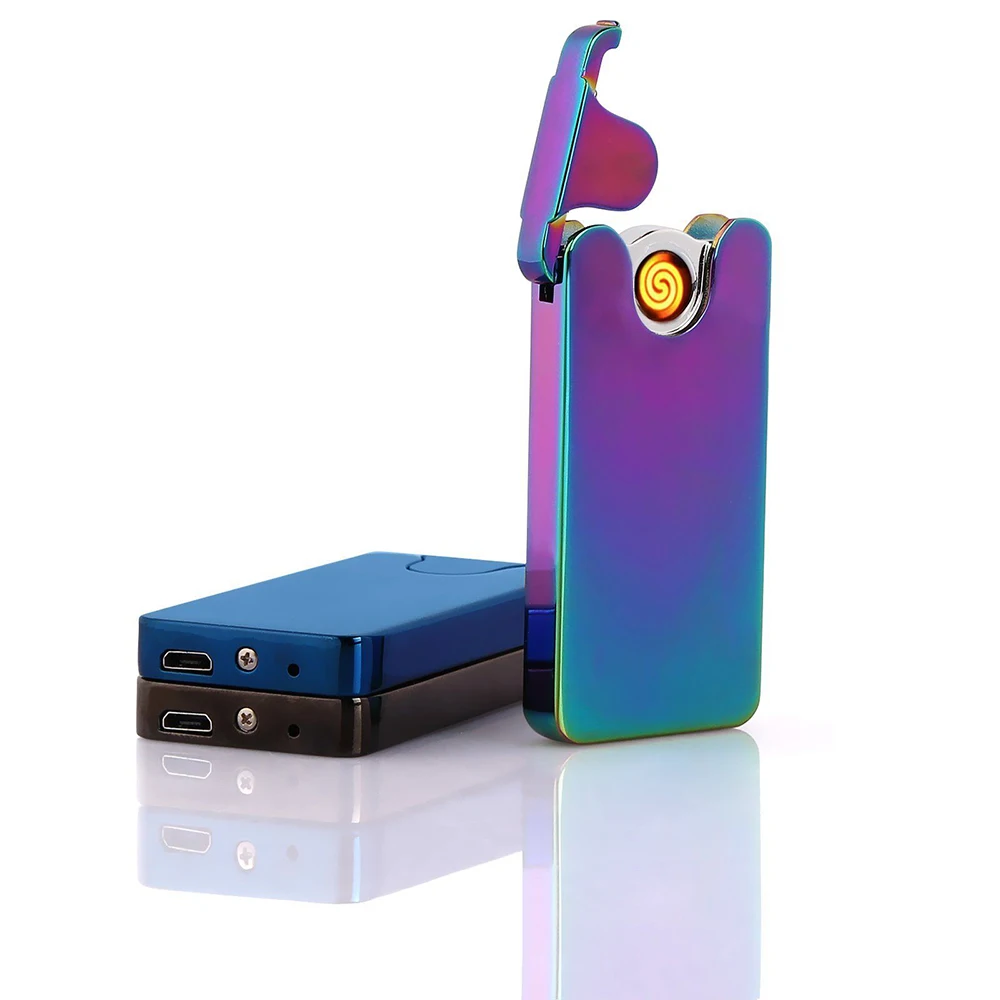 2016 Electric Arc Windproof USB Rechargeable Metal Pulse Cigarette