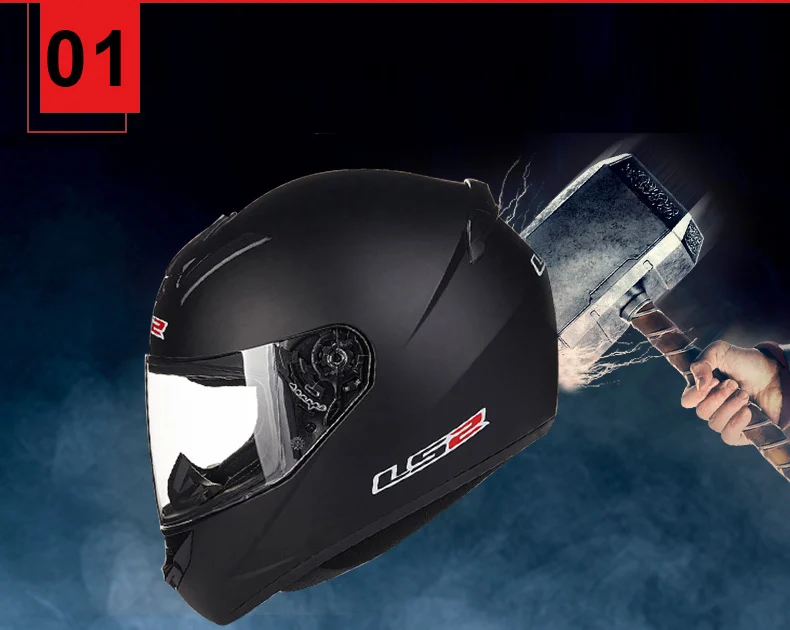Новое поступление LS2 FF352 мотоциклетный шлем модный дизайн Полнолицевые гоночные шлемы ECE DOT Approved Capacete Casco Moto