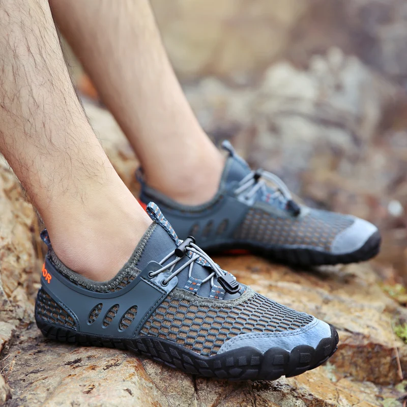 Новые Брендовые мужские воздухопроницаемые сетчаты для мужчин Уличная обувь на плоской подошве мужские удобные повседневные туфли ручной работы большие Size39-47