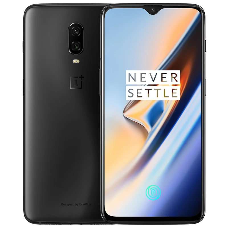 

Original Oneplus 6T Mobile Phone 8GB RAM 128GB ROM Snapdragon 845 Octa Core 6.41 inch Dual Camera 20MP+16MP Screen Unlock Phones