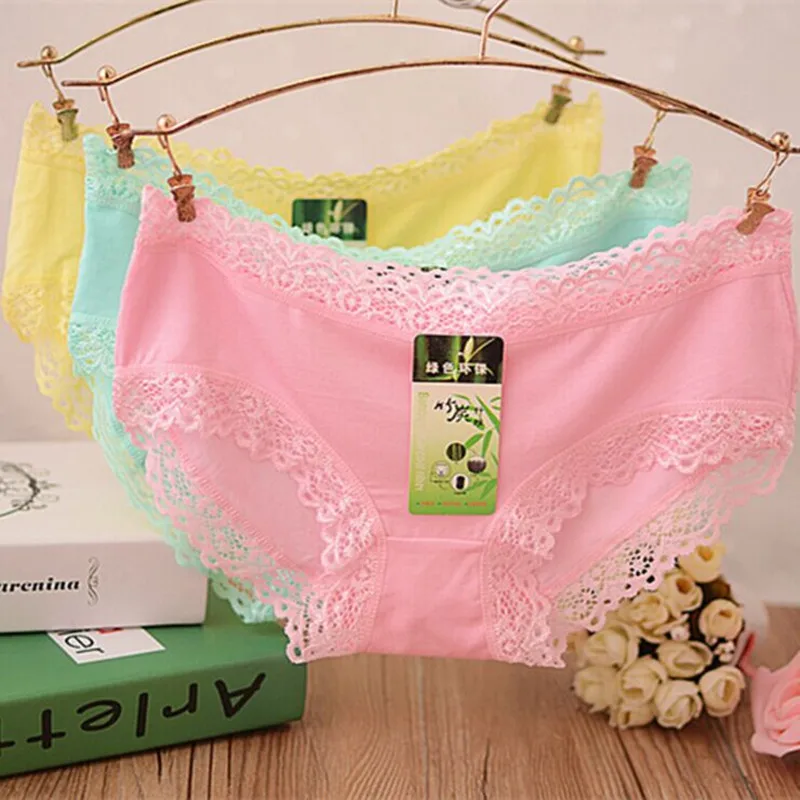 Free shipping women's panties 5 pieces high quality fashion underwear