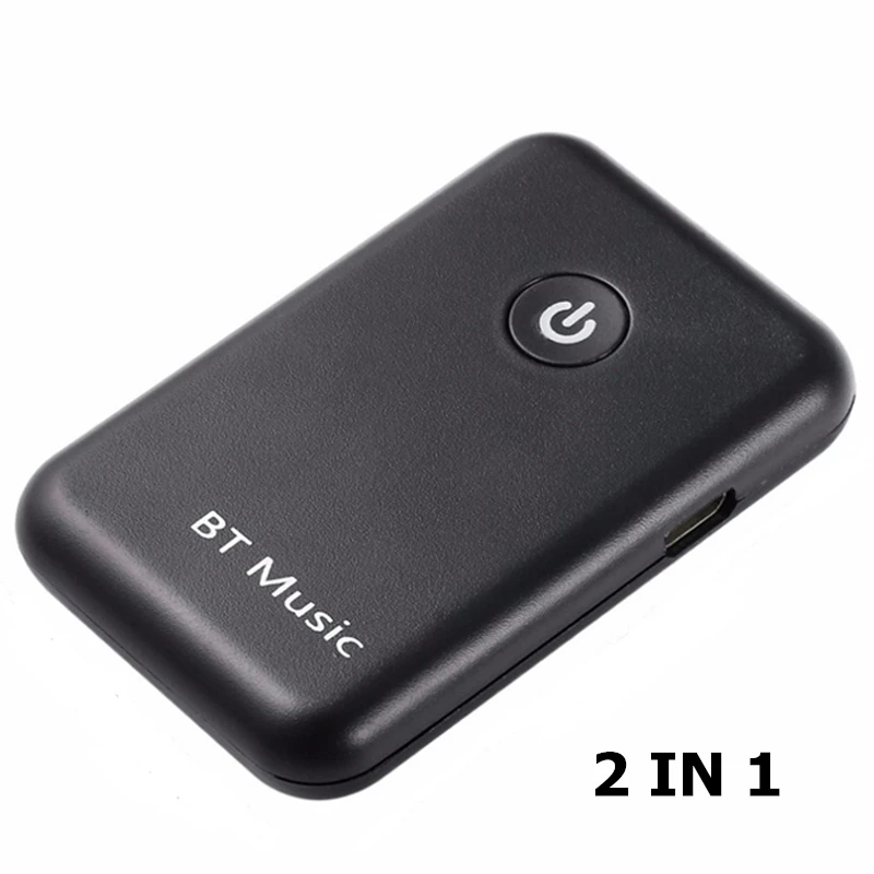 Bluetooth 4,2 USB Bluetooth беспроводной приемник передатчик адаптер 3,5 мм AUX аудио Музыка излучатель адаптер ключ для компьютера ТВ - Цвет: Black