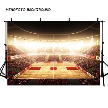 

Thin Vinyl Photography Background Basketball Field Match Celebration Champion Fotocall Children Backgrounds for Photo Studio