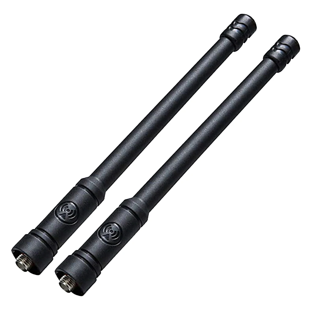 2Pieces 16-Inch Retractable VHF/UHF (144/430Mhz) Dual Band Antenna SMA-Female Compatible with Baofeng Uv-5r Uv-82 F8hp
