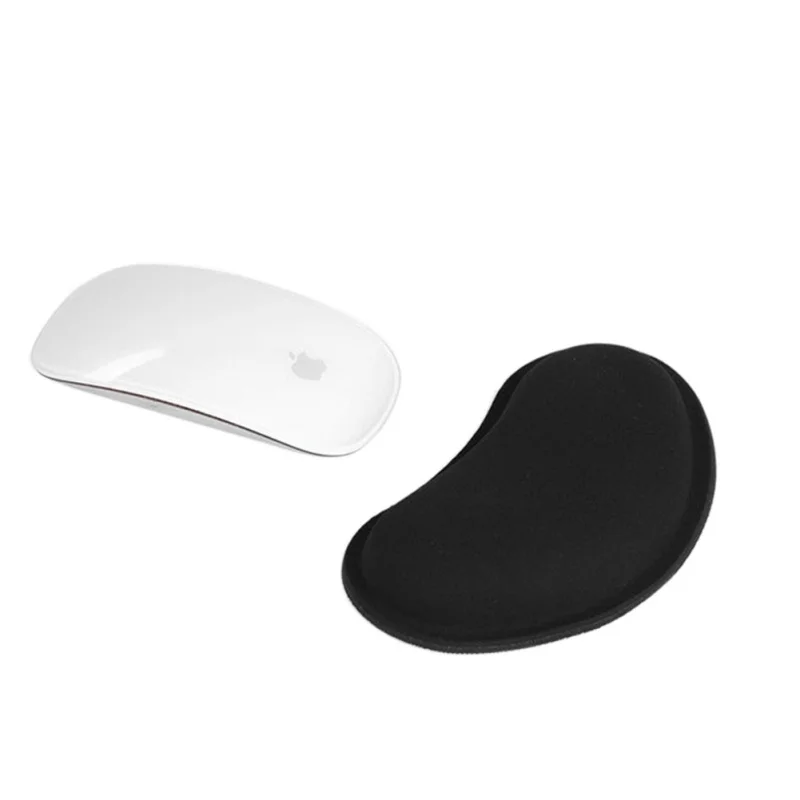 

Computer Mouse Build-in Soft Sponge Pad Mat Ergonomic Anti-skid Mousemat Hand Wrist Support Healthy Mousepad for Gaming