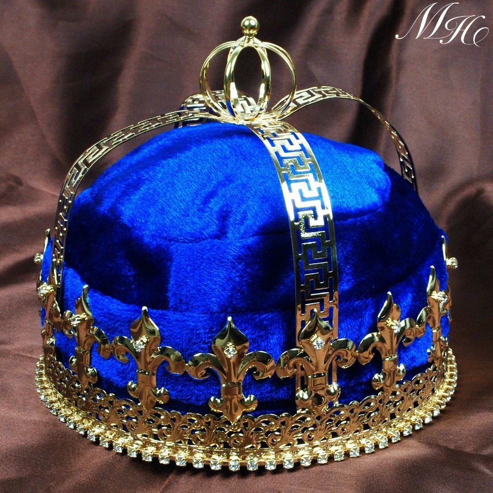 Imperial Gold Crowns Renaissance Tiaras Rhinestone Wedding Bridal Party Costumes Imperial Gold Crowns Renaissance Tiaras Rhinestone Wedding Bridal Party Costumes