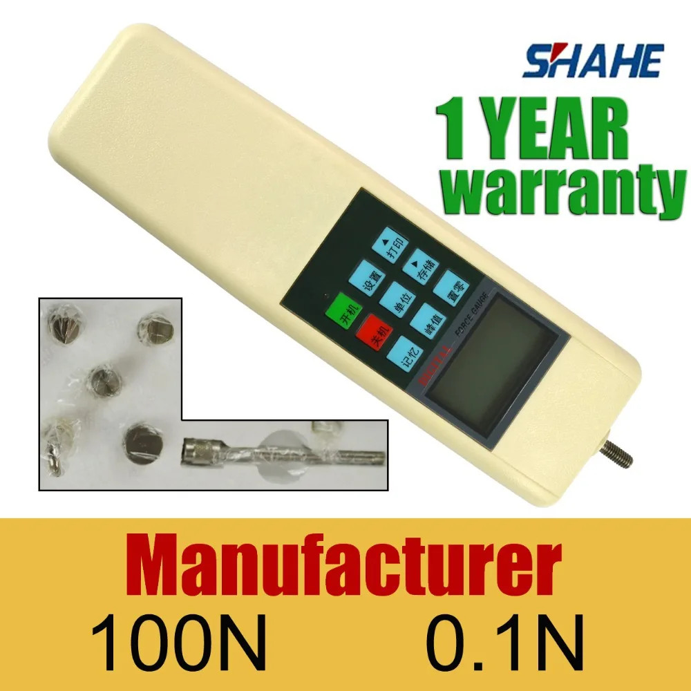 force meter HF 100 digital force gauge 100N Handheld Force Gage Tools