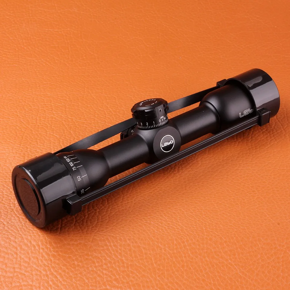 Hunting Equipment LEBO 6X32AO single tube Tactical airsoft Rifle Scope Optical Sight  3
