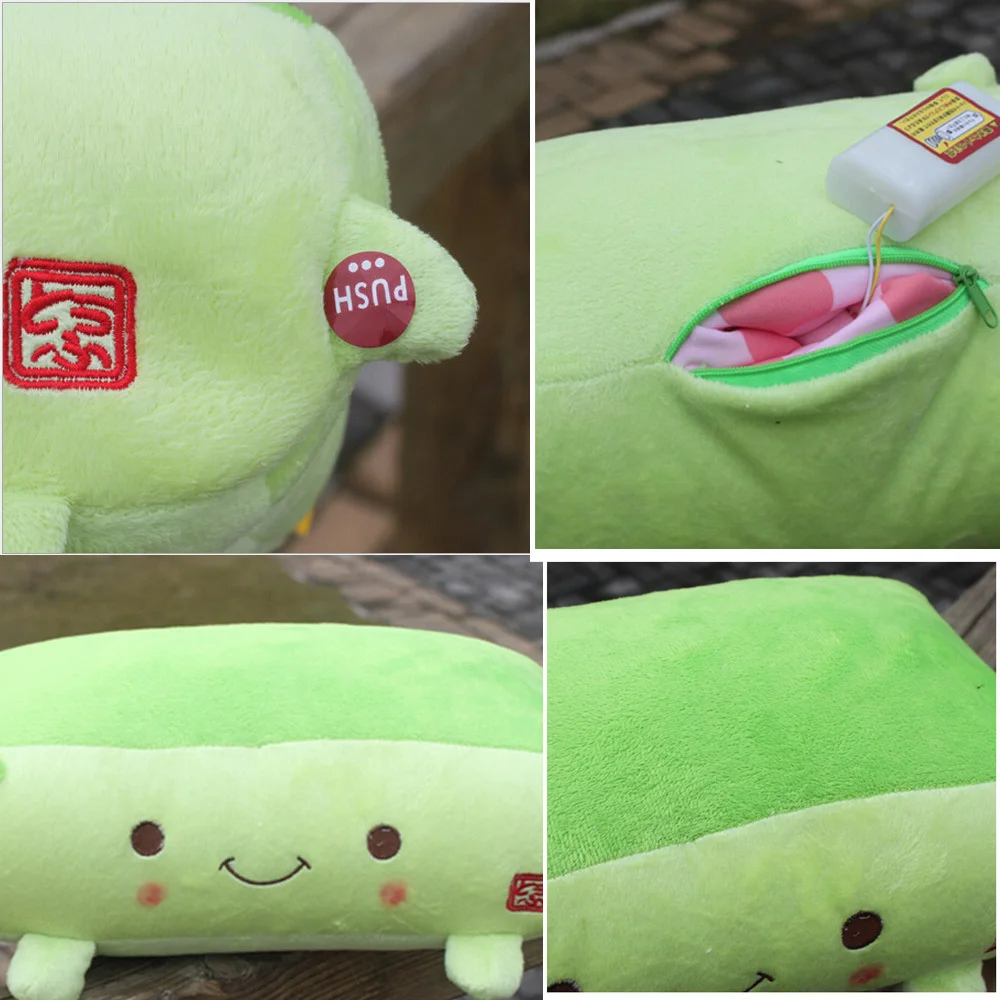 Limtied Japan Hannari Grapefruit Tofu Massage Vibrational Pillow