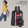 WHITE BLACK Bags For Women 2022 New Fashion Zipper Ladies Backpack PU Leather School Bag Crossbody shoulder bag for you ► Photo 3/5