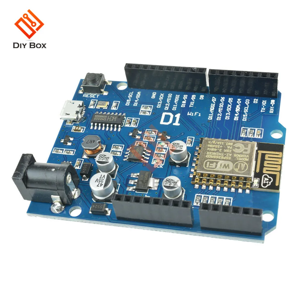 

Newst For WeMos D1 Mini CH340 WiFi Development Board ESP8266 ESP-12E Wemos D1 Mini OTA Wireless Module For Arduino UNO R3 IDE