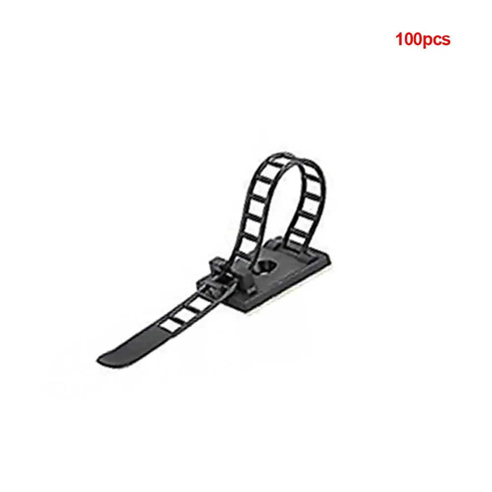 

Base Holder Cable Clip Office Lightweight Adjustable For Wire Suction Cup Management Set Fix Adhesive Clamp