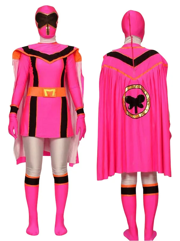 Супер Sentai Maho Magiranger костюмы рейнджеров RedYellow/синий/розовый/зеленый рейнджер