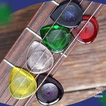 1 шт. Алиса Прочные прозрачные электрические медиаторы для бас-гитары форма капли толщина 1,0 2,0 3,0 мм Аксессуары для гитарных медиаторов