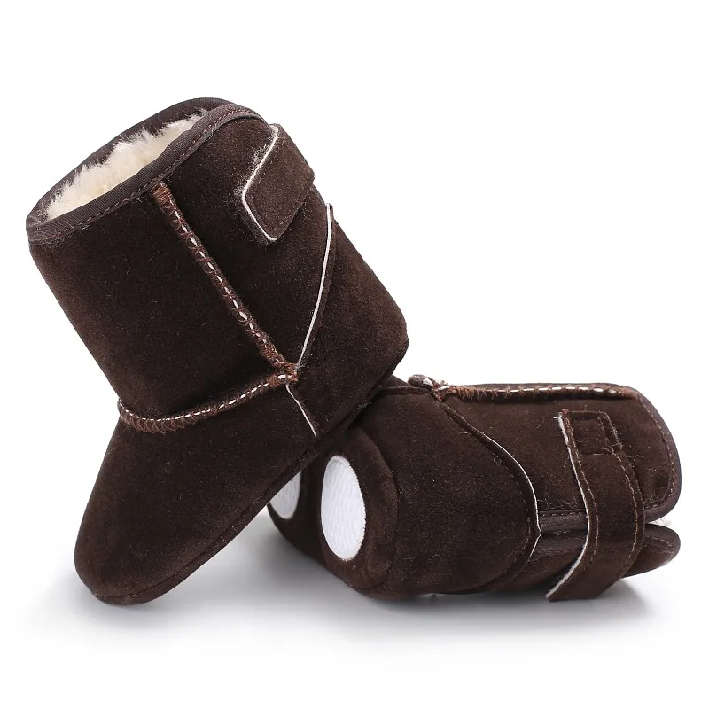 Toddler First Walkers Autumn Winter Super Warm Boots Classic Solid Baby Boys Girls Shoes Multi-Colors