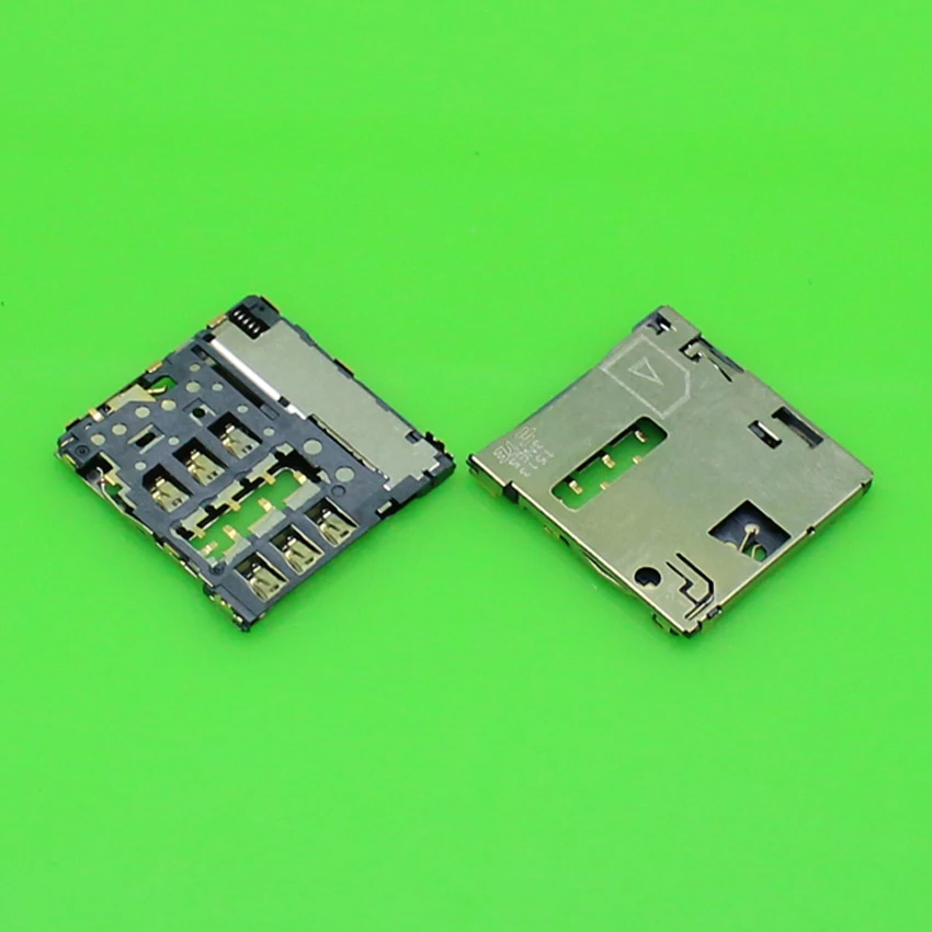 

ChengHaoRan 1 Piece new sim card socket for Huawei honor 6 H60-L01 G660-L705 MATE MT1-T00 MT1-U06 tray holder connector.KA-205