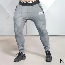 2016 Nueva Medalla de Oro de la Aptitud Ocasional Pantalones Elásticos, Algodón elástico Pantalones de Los Hombres Basculador Del Cuerpo de Ingenieros