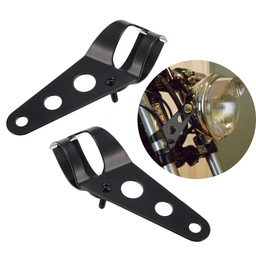 34mm 46mm Headlight Mount Bracket Clamp Bracket Metal Clip For